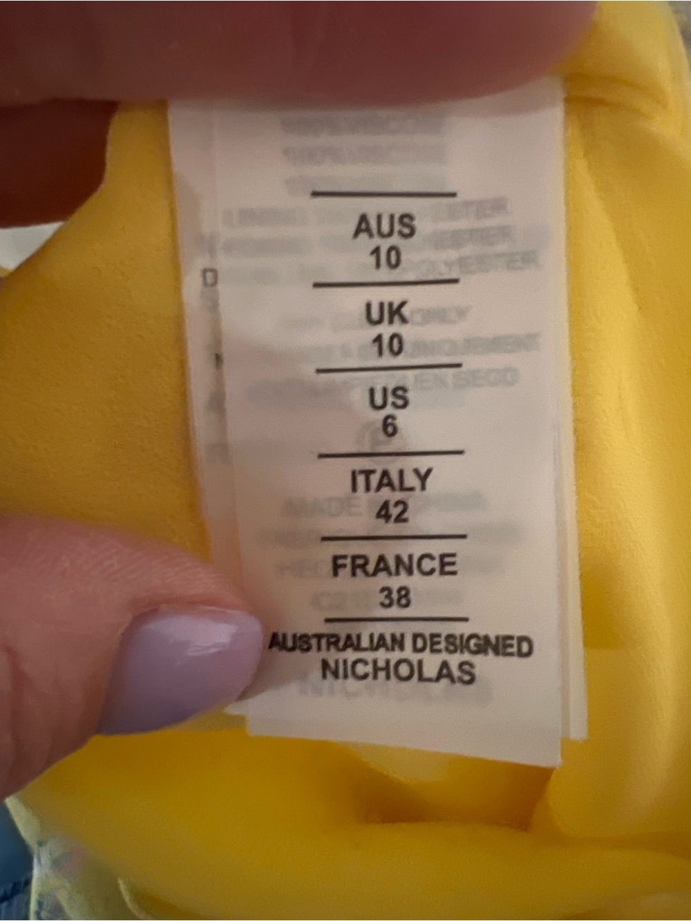 NICHOLAS Yellow Floral Midi Dress - Picture 10 of 10